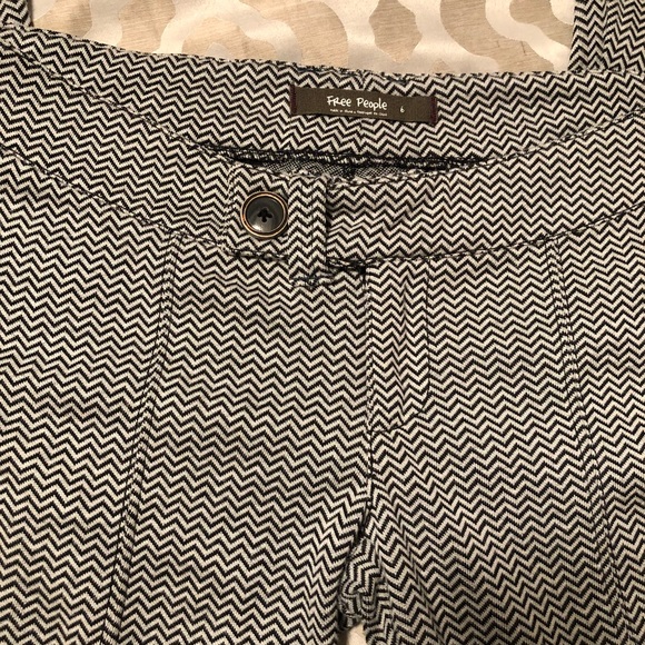 Free People Chevron Bell Bottoms - Picture 2 of 5